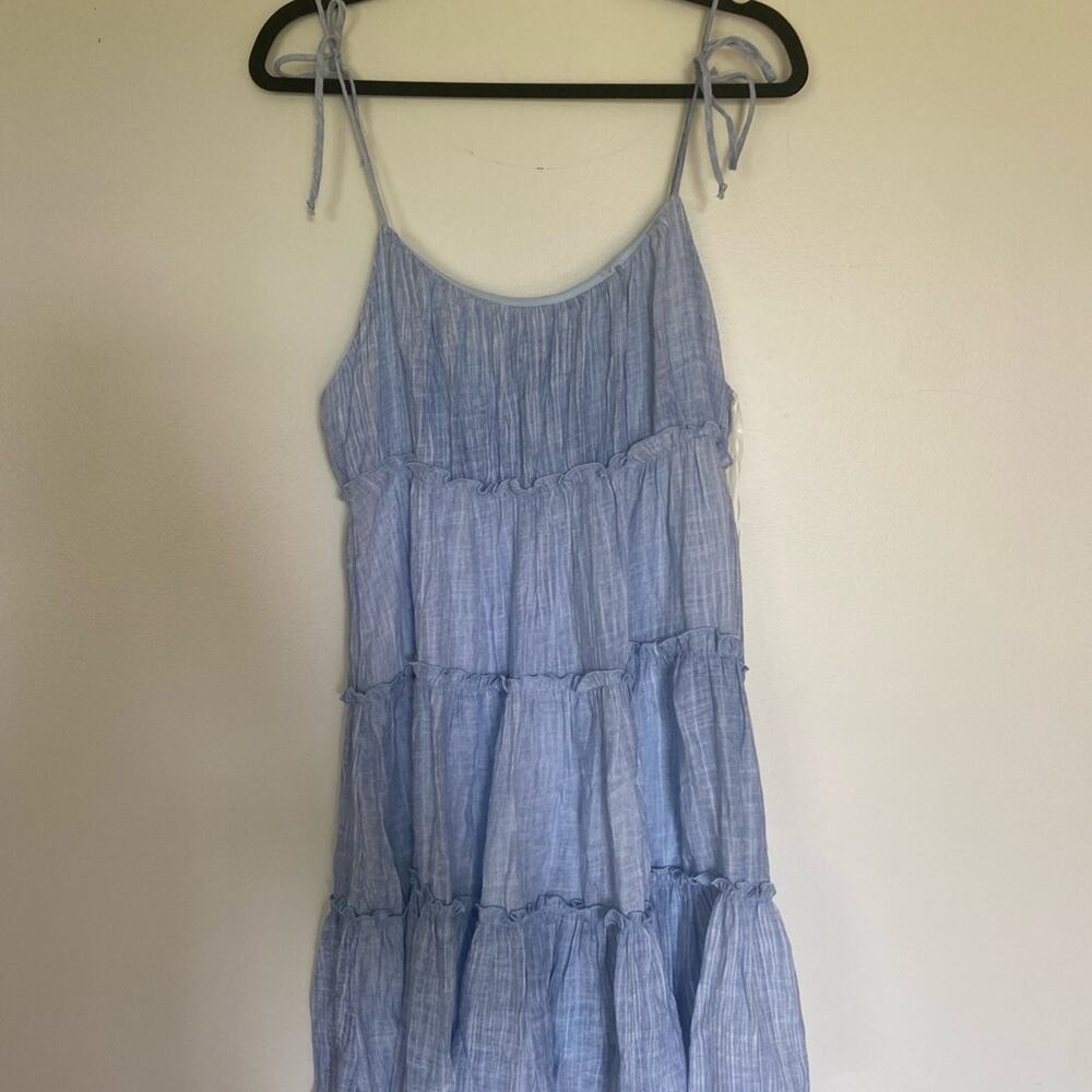 Pink Lily Blue Dress
